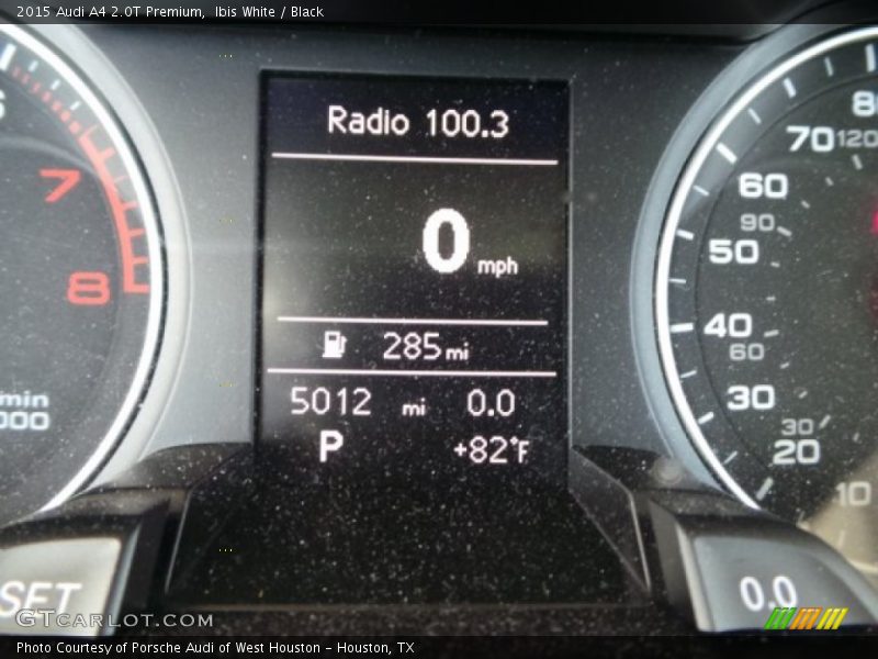 Ibis White / Black 2015 Audi A4 2.0T Premium