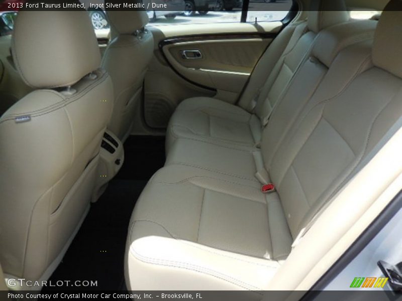 Ingot Silver Metallic / Dune 2013 Ford Taurus Limited