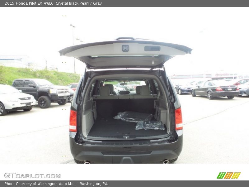 Crystal Black Pearl / Gray 2015 Honda Pilot EX 4WD
