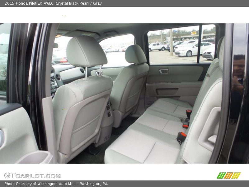 Crystal Black Pearl / Gray 2015 Honda Pilot EX 4WD