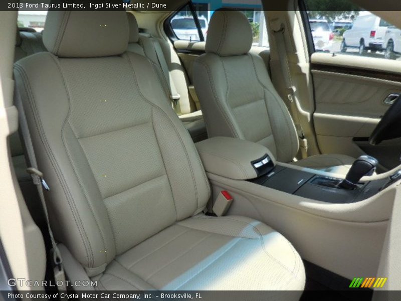 Ingot Silver Metallic / Dune 2013 Ford Taurus Limited