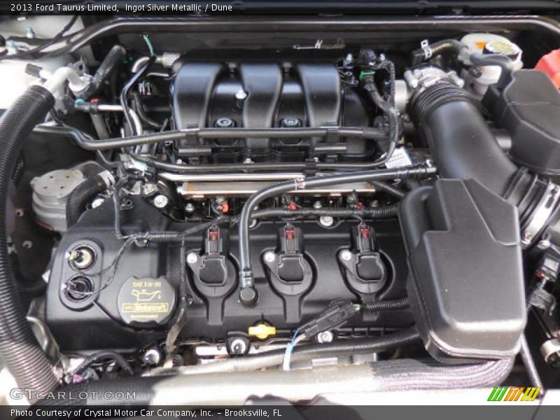 Ingot Silver Metallic / Dune 2013 Ford Taurus Limited
