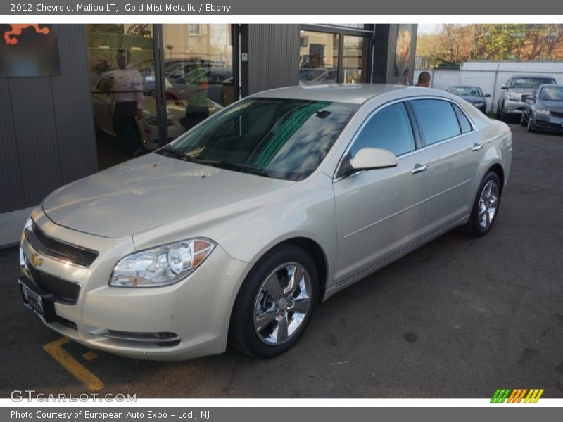 Gold Mist Metallic / Ebony 2012 Chevrolet Malibu LT