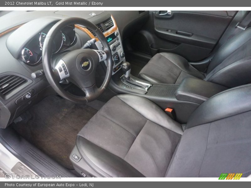 Gold Mist Metallic / Ebony 2012 Chevrolet Malibu LT