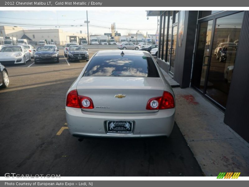 Gold Mist Metallic / Ebony 2012 Chevrolet Malibu LT