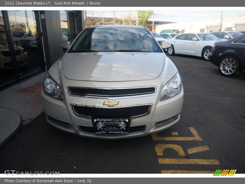 Gold Mist Metallic / Ebony 2012 Chevrolet Malibu LT