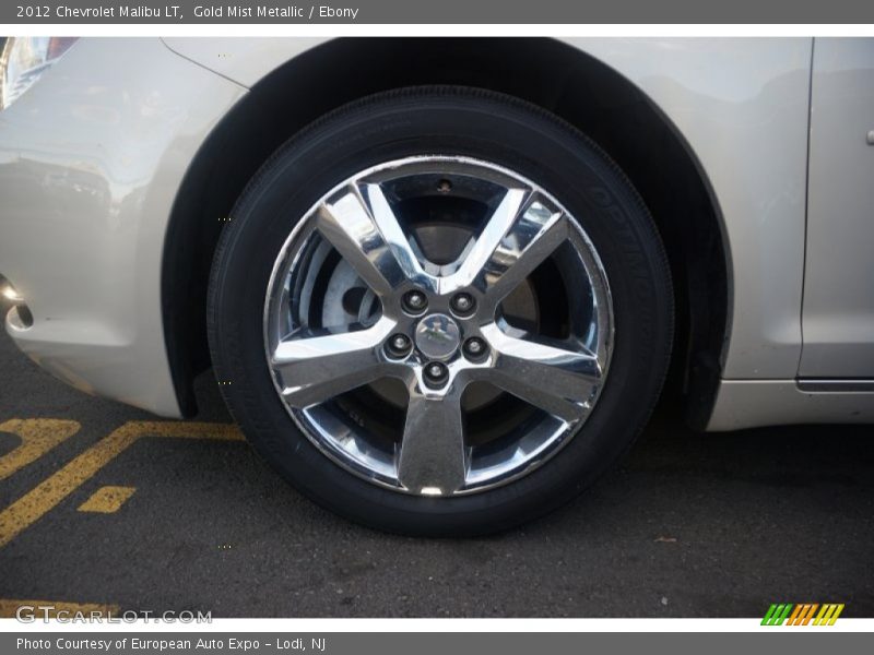 Gold Mist Metallic / Ebony 2012 Chevrolet Malibu LT