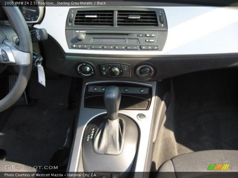 Sterling Grey Metallic / Black 2005 BMW Z4 2.5i Roadster