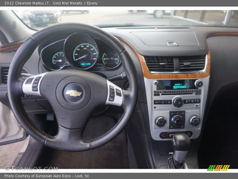 Gold Mist Metallic / Ebony 2012 Chevrolet Malibu LT