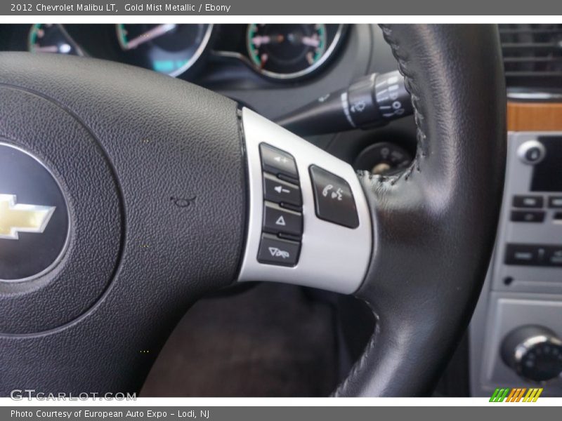 Gold Mist Metallic / Ebony 2012 Chevrolet Malibu LT