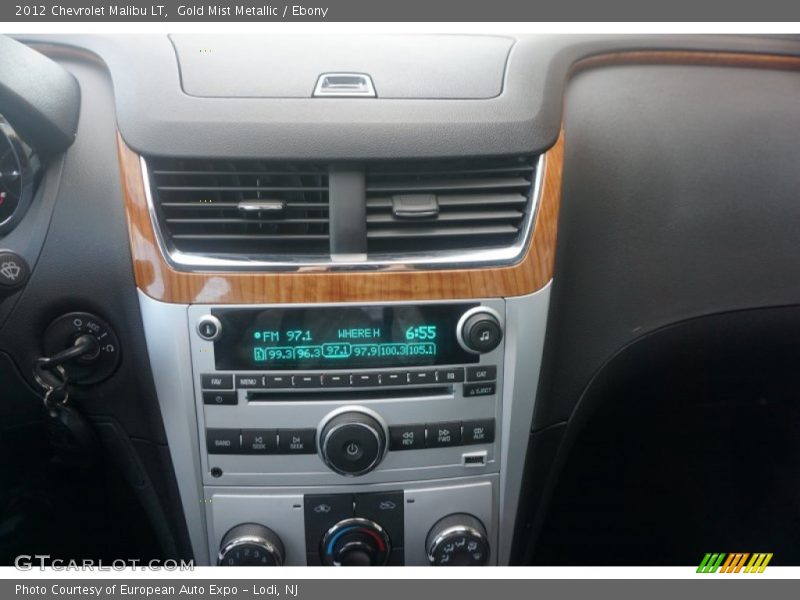 Gold Mist Metallic / Ebony 2012 Chevrolet Malibu LT