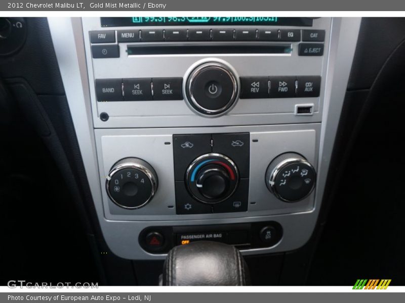 Gold Mist Metallic / Ebony 2012 Chevrolet Malibu LT