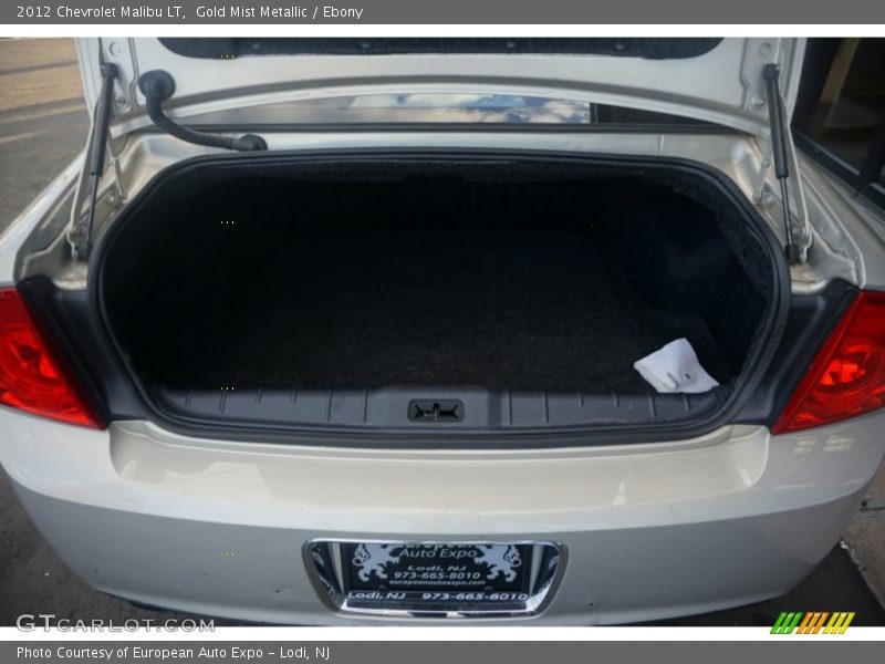 Gold Mist Metallic / Ebony 2012 Chevrolet Malibu LT