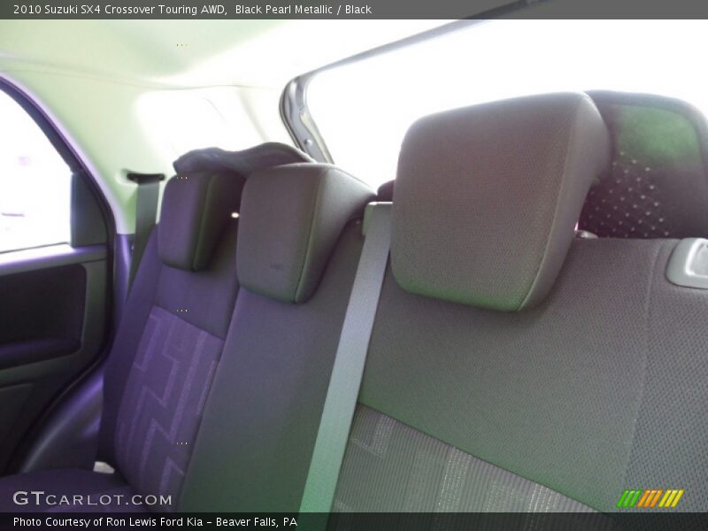 Black Pearl Metallic / Black 2010 Suzuki SX4 Crossover Touring AWD
