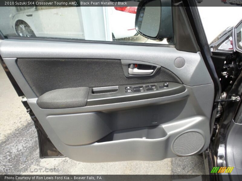Black Pearl Metallic / Black 2010 Suzuki SX4 Crossover Touring AWD