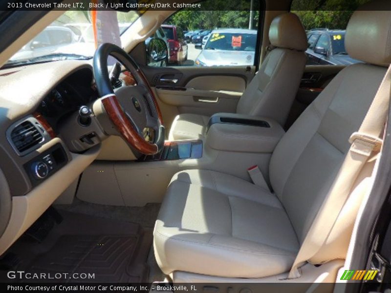 Black / Light Cashmere/Dark Cashmere 2013 Chevrolet Tahoe LTZ