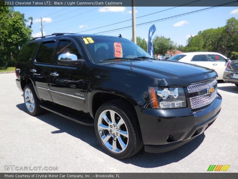 Black / Light Cashmere/Dark Cashmere 2013 Chevrolet Tahoe LTZ