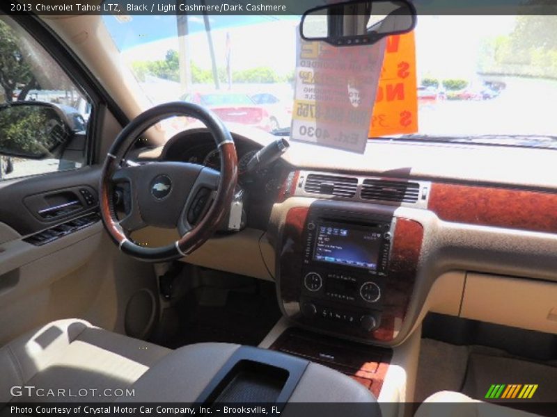 Black / Light Cashmere/Dark Cashmere 2013 Chevrolet Tahoe LTZ