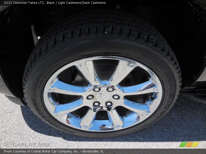 Black / Light Cashmere/Dark Cashmere 2013 Chevrolet Tahoe LTZ