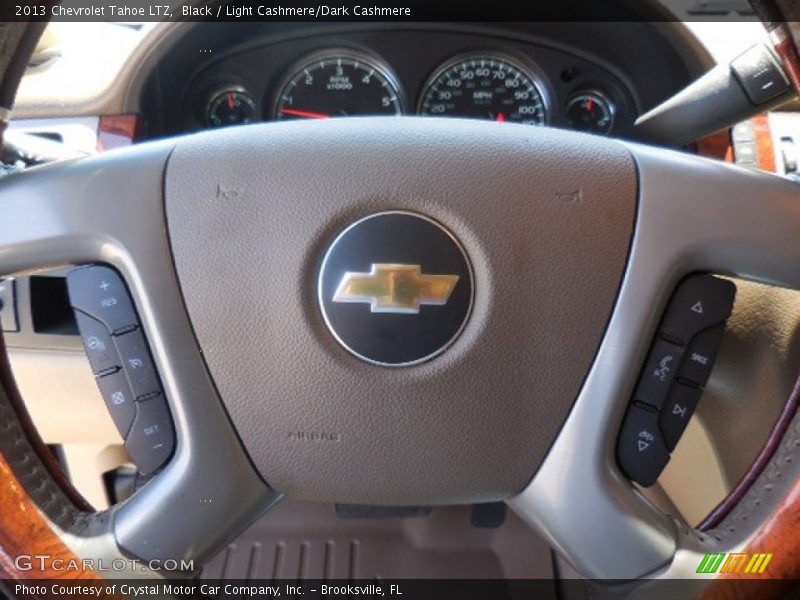 Black / Light Cashmere/Dark Cashmere 2013 Chevrolet Tahoe LTZ