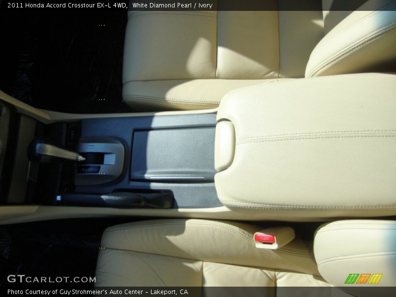 White Diamond Pearl / Ivory 2011 Honda Accord Crosstour EX-L 4WD