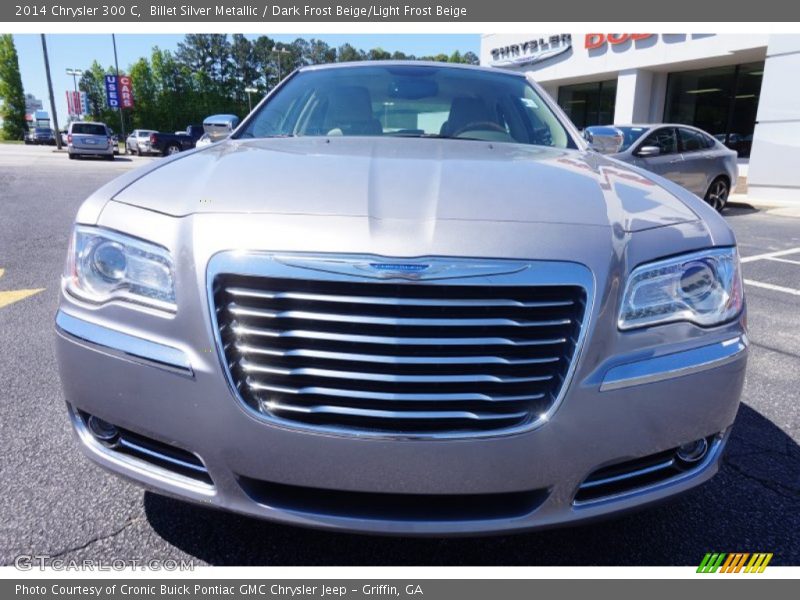 Billet Silver Metallic / Dark Frost Beige/Light Frost Beige 2014 Chrysler 300 C