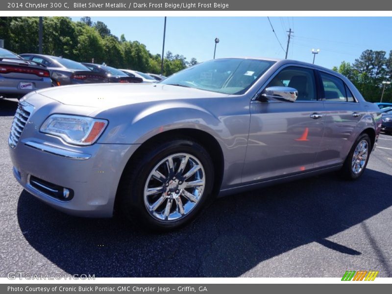 Billet Silver Metallic / Dark Frost Beige/Light Frost Beige 2014 Chrysler 300 C