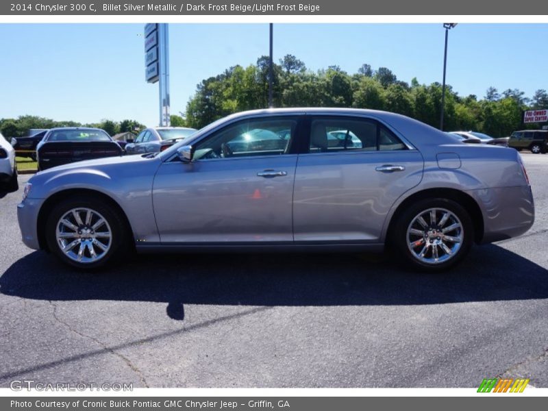 Billet Silver Metallic / Dark Frost Beige/Light Frost Beige 2014 Chrysler 300 C