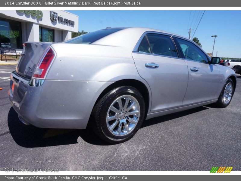 Billet Silver Metallic / Dark Frost Beige/Light Frost Beige 2014 Chrysler 300 C