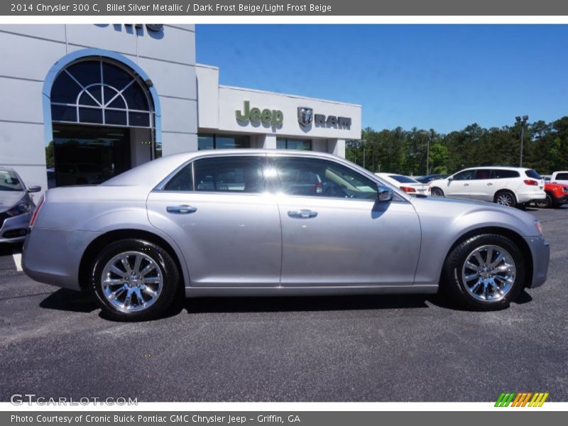 Billet Silver Metallic / Dark Frost Beige/Light Frost Beige 2014 Chrysler 300 C