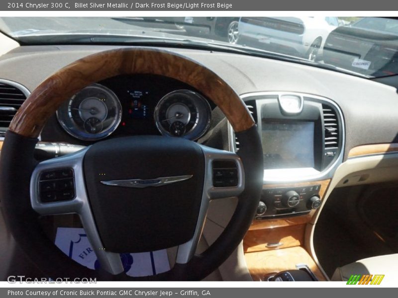 Billet Silver Metallic / Dark Frost Beige/Light Frost Beige 2014 Chrysler 300 C