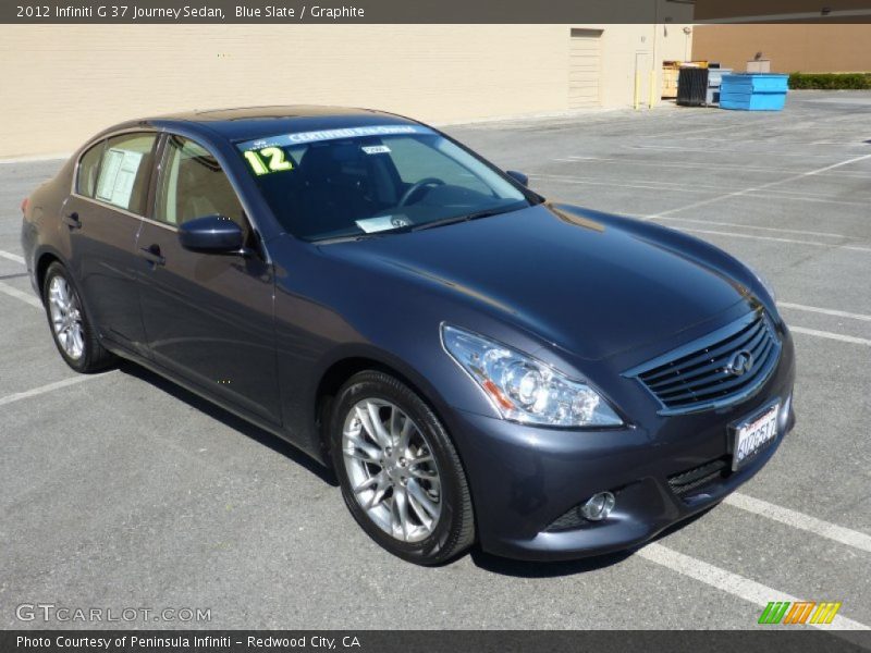 Blue Slate / Graphite 2012 Infiniti G 37 Journey Sedan