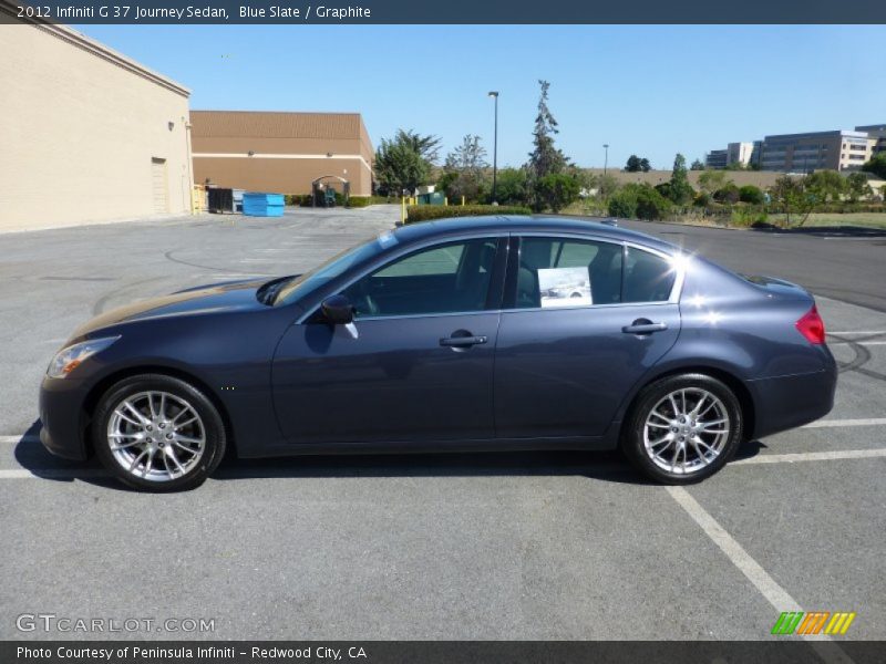 Blue Slate / Graphite 2012 Infiniti G 37 Journey Sedan