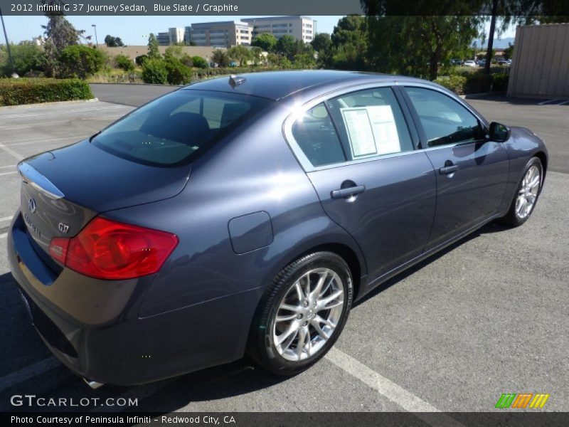 Blue Slate / Graphite 2012 Infiniti G 37 Journey Sedan