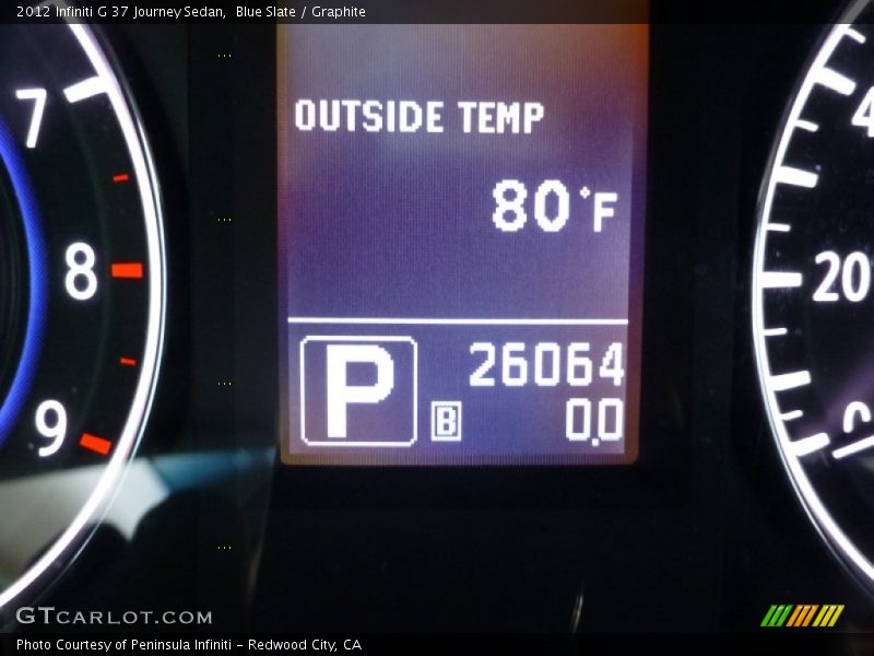 Blue Slate / Graphite 2012 Infiniti G 37 Journey Sedan