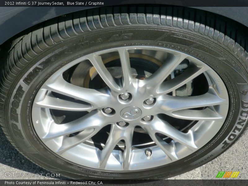 Blue Slate / Graphite 2012 Infiniti G 37 Journey Sedan
