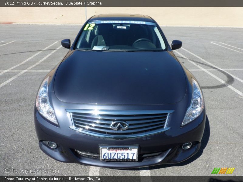 Blue Slate / Graphite 2012 Infiniti G 37 Journey Sedan