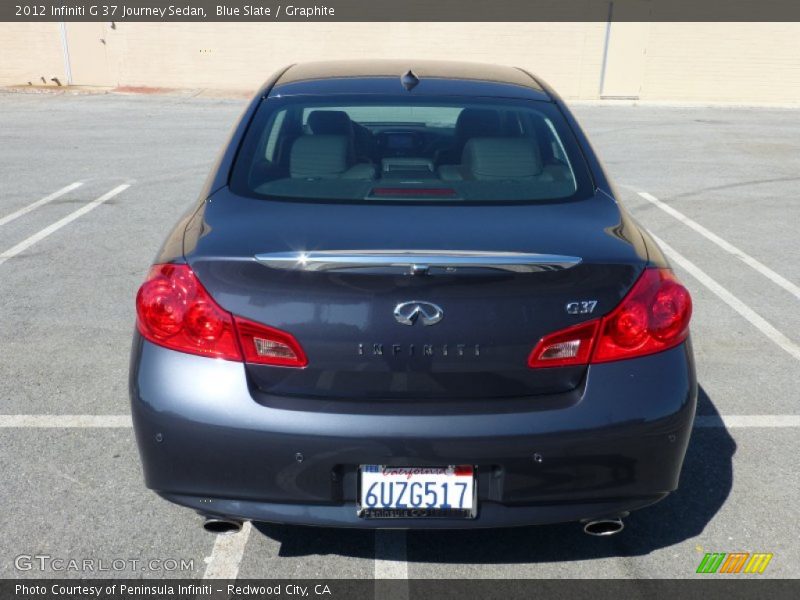 Blue Slate / Graphite 2012 Infiniti G 37 Journey Sedan