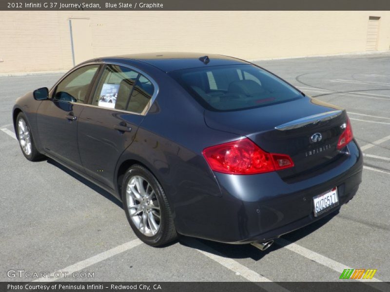 Blue Slate / Graphite 2012 Infiniti G 37 Journey Sedan