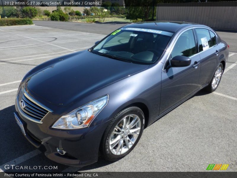 Blue Slate / Graphite 2012 Infiniti G 37 Journey Sedan