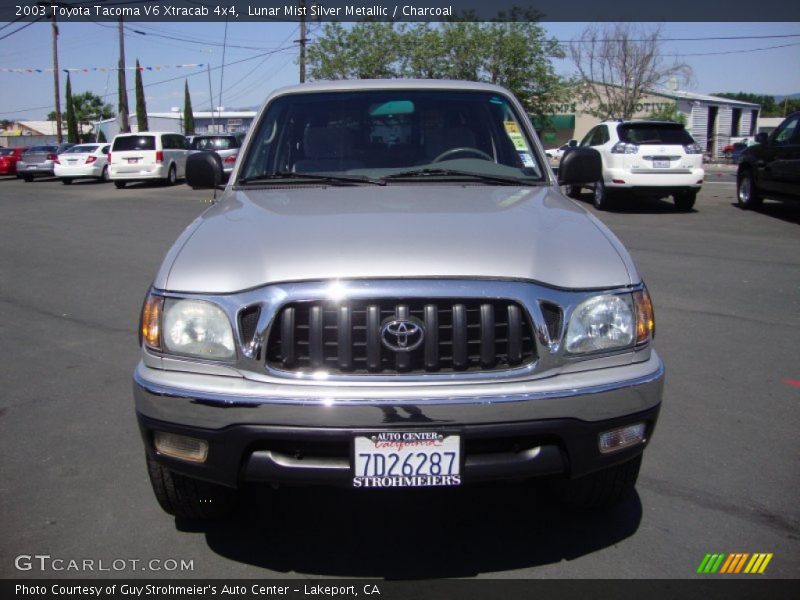 Lunar Mist Silver Metallic / Charcoal 2003 Toyota Tacoma V6 Xtracab 4x4
