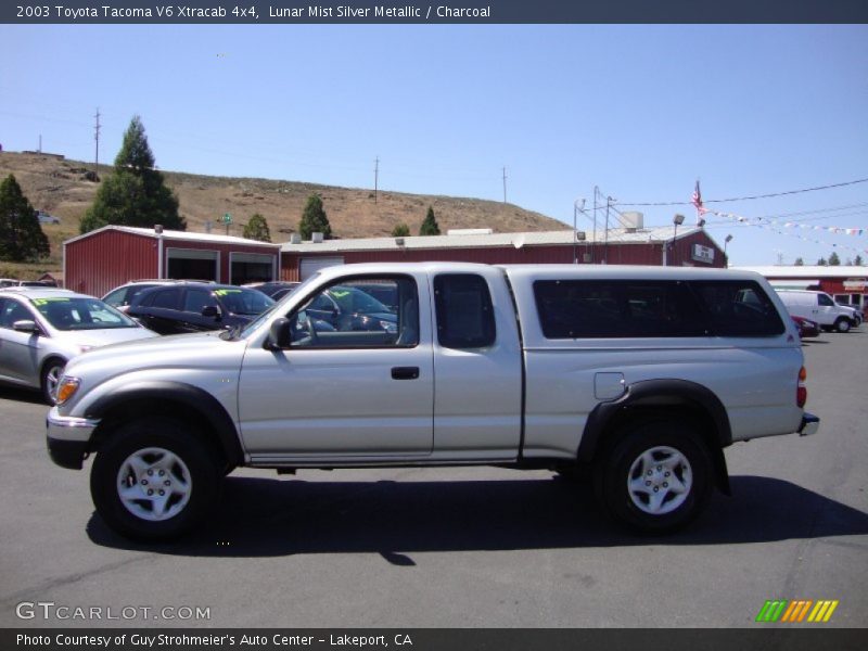 Lunar Mist Silver Metallic / Charcoal 2003 Toyota Tacoma V6 Xtracab 4x4