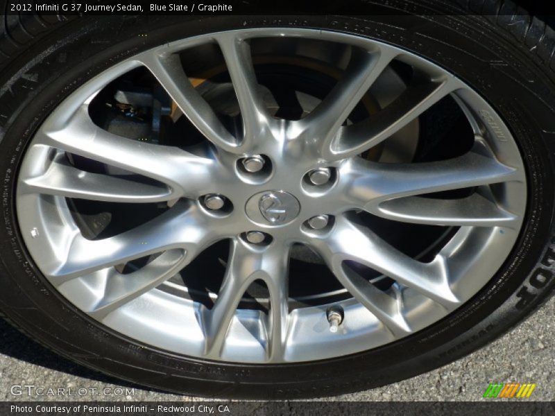 Blue Slate / Graphite 2012 Infiniti G 37 Journey Sedan
