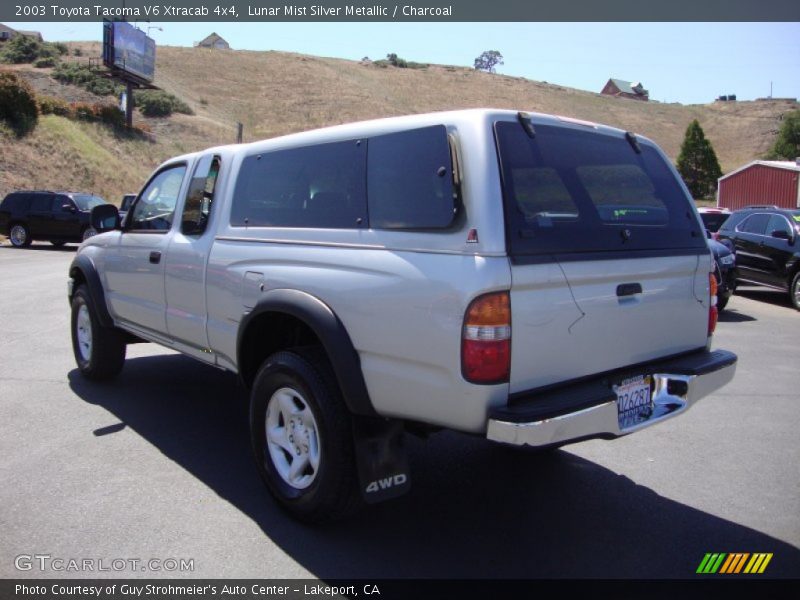 Lunar Mist Silver Metallic / Charcoal 2003 Toyota Tacoma V6 Xtracab 4x4
