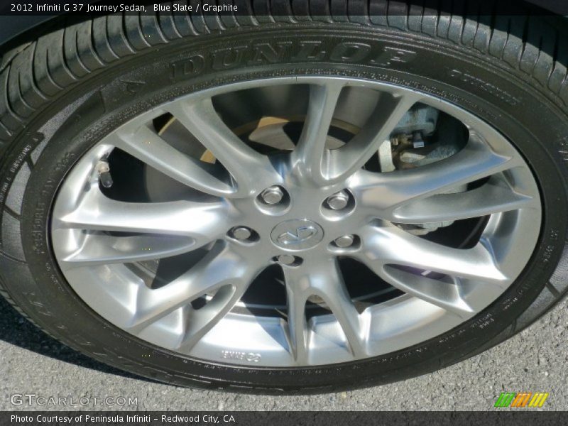 Blue Slate / Graphite 2012 Infiniti G 37 Journey Sedan