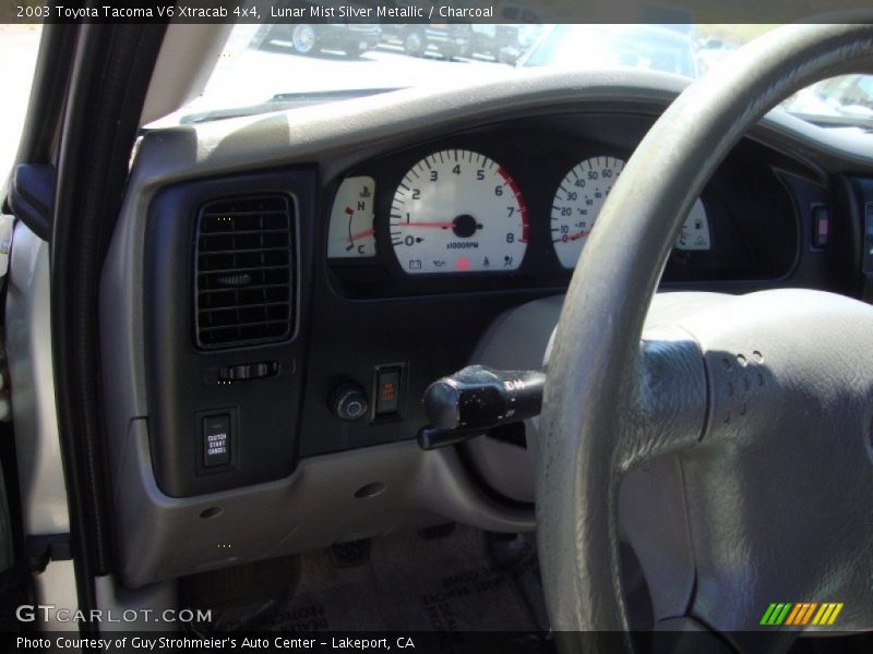 Lunar Mist Silver Metallic / Charcoal 2003 Toyota Tacoma V6 Xtracab 4x4