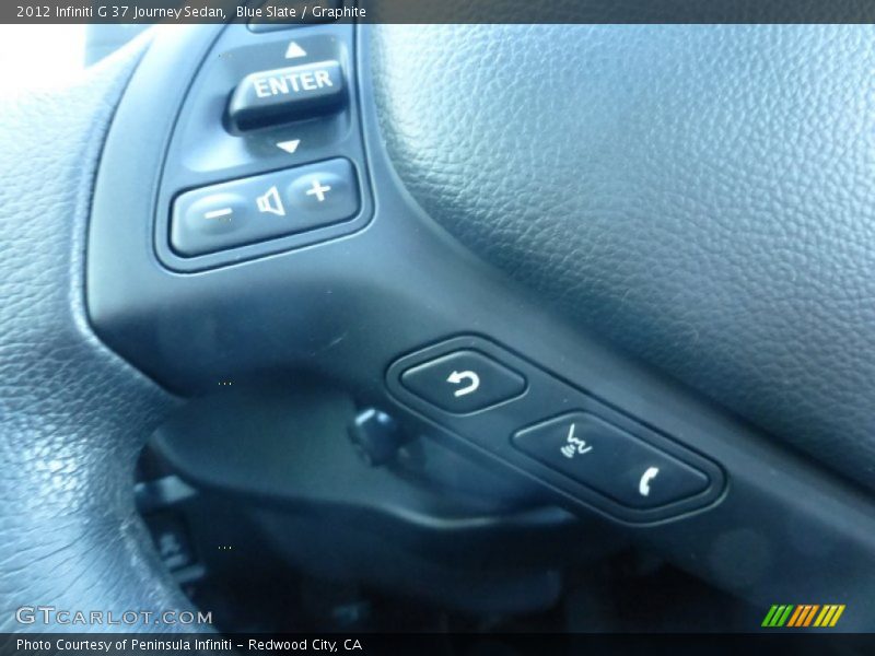 Blue Slate / Graphite 2012 Infiniti G 37 Journey Sedan