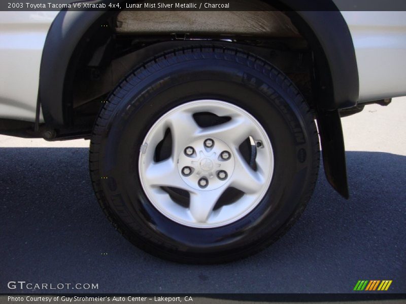 Lunar Mist Silver Metallic / Charcoal 2003 Toyota Tacoma V6 Xtracab 4x4