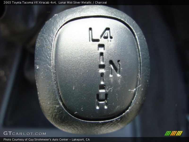 Lunar Mist Silver Metallic / Charcoal 2003 Toyota Tacoma V6 Xtracab 4x4