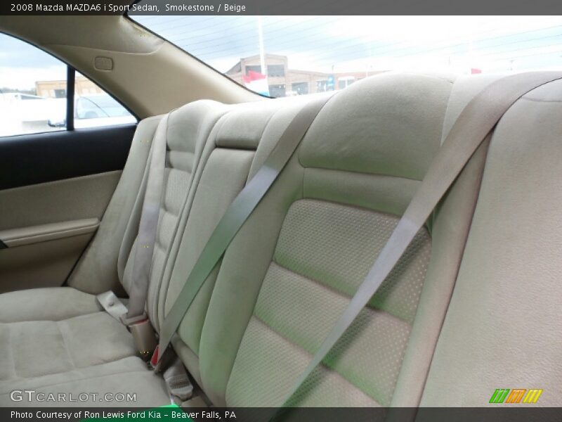 Smokestone / Beige 2008 Mazda MAZDA6 i Sport Sedan
